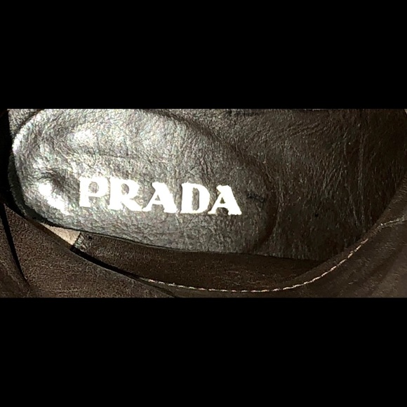 ♦️SOLD!♦️ Prada Suede Knee-high Boots - Picture 6 of 8